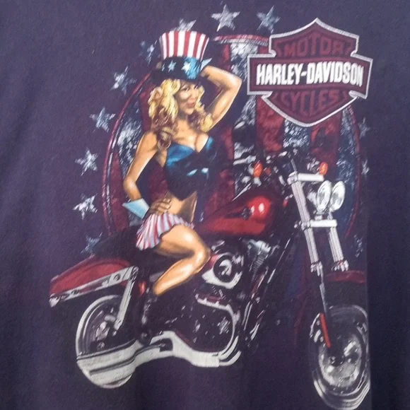 4XL Harley-Davidson Munster Indiana T-shirt - Picture 2 of 4